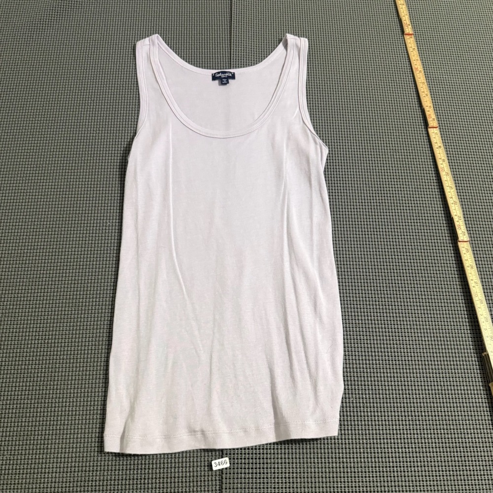 Splendid Womens Scoop Neck Tank Top Light Purple Size Small